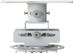 Support plafond universel Optoma OCM818W-RU - 12 cm, blanc (inclinable, rotatif et pivotant)