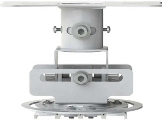 Support plafond universel Optoma OCM818W-RU - 12 cm, blanc (inclinable, rotatif et pivotant)