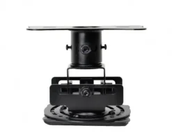 Support plafond universel Optoma OCM818B-RU - 12 cm, noir (inclinable, rotatif et pivotant)