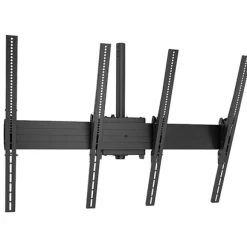 Support pour plafond Chief LCM2x1UP 2x1 pour mur-écran, inclinable, format portrait, noir, 40" à 55"