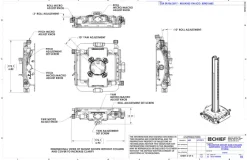 Support pour plafond suspendu Chief SYSAUW