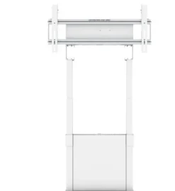 Support SMS Smart Media Solutions FMT091002 réglable en hauteur électriquement, blanc (fixation murale/sol)