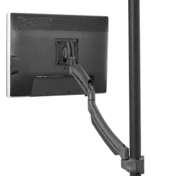 Support sur colonne Chief Kontour K1P120B pour un écran de 10"-30" - noir (réglable en hauteur & profondeur, inclinable, rotatif et pivotant)