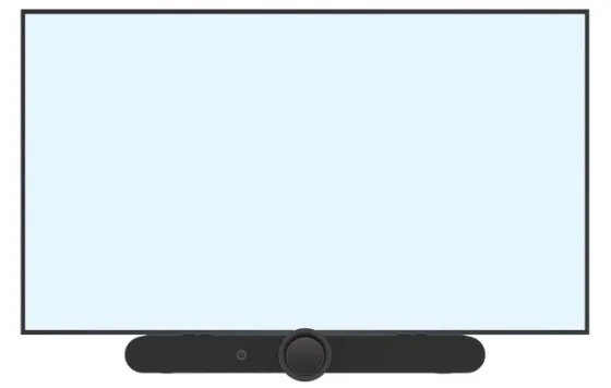 Support universel Peerless-AV ACC-SB2 de barre de son UC/VC pour écrans simples de 55" à 85" et écrans doubles de 55" à 75"