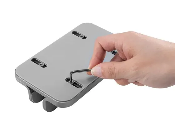 Support vertical Neomounts NSLS300 pour ordinateur portable de 11"-17"- argent