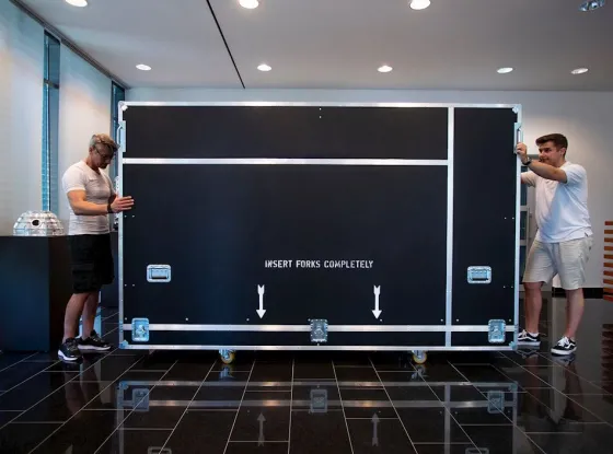 Système de levage et de transport tout-en-un Optoma ODM02MFS pour écran LED FHDQ130
