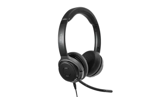 Targus AEH104GL Casque stéréo sans fil Bluetooth doté de commandes audio tactiles pratiques