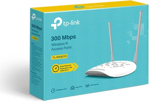 TP-LINK TL-WA801N Point d'accès sans fil, norme N, 300 Mbit/s