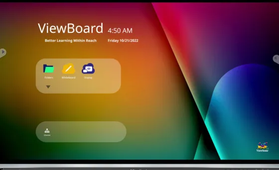ViewSonic IFP5550-5 55" Display tactile