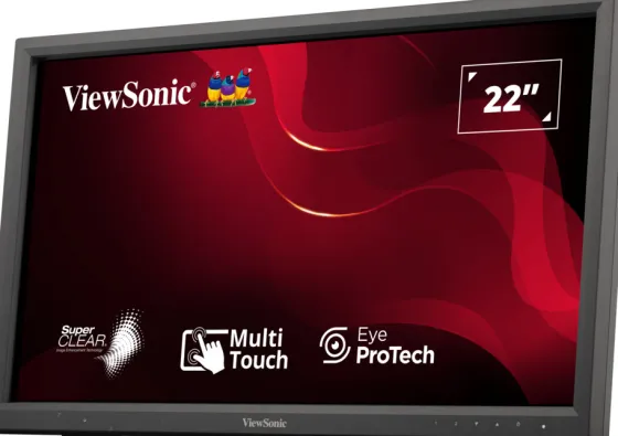ViewSonic TD2223-2 - Moniteur VA 22", 1920 x 1080 Full HD, 75Hz, 6ms