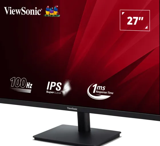 ViewSonic VA270-H-2 Moniteur 27 pouces Full HD 100Hz avec temps de réponse rapide de 1ms
