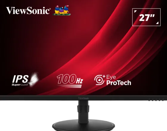 ViewSonic VA2708-HDJ - Moniteur IPS 27", 1920 x 1080 Full HD, 100Hz, 5ms