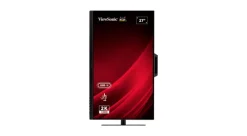 ViewSonic VG2741V-2K Écran de visioconférence QHD de 27 pouces avec port USB-C et webcam certifiée Windows Hello