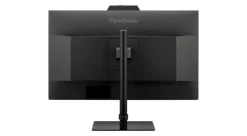 ViewSonic VG2741V-2K Écran de visioconférence QHD de 27 pouces avec port USB-C et webcam certifiée Windows Hello