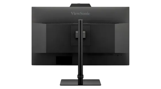 ViewSonic VG2741V-2K Écran de visioconférence QHD de 27 pouces avec port USB-C et webcam certifiée Windows Hello