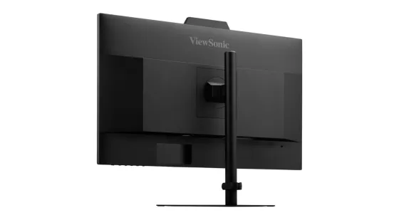 ViewSonic VG2741V-2K Écran de visioconférence QHD de 27 pouces avec port USB-C et webcam certifiée Windows Hello