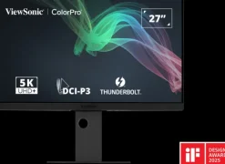 ViewSonic VP2788-5K Moniteur 27 pouces 5K Thunderbolt avec support de chaînage (Daisy Chain)