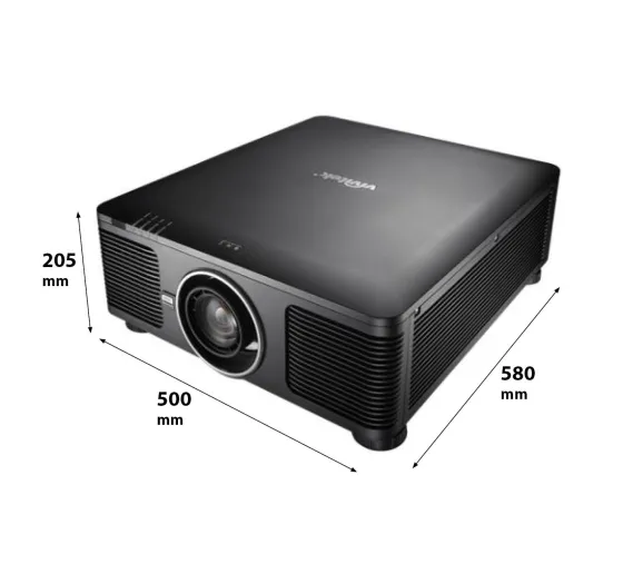 Vivitek DU8190Z Vidéoprojecteur, 1920 x 1200 WUXGA, 10000 Lumen, sans objectif