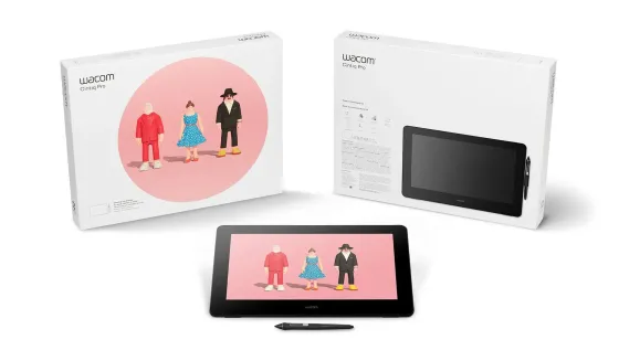 Wacom Cintiq Pro 16 Tablette créative avec stylet et écran tactile, équipée du Pro Pen 2 et bénéficiant d'une garantie de 5 ans