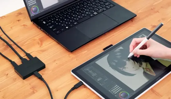 Wacom Kit de conversion HDMI comprenant des câbles d'alimentation et de transmission de données pour One 14 et Movink