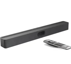 Yealink MeetingBar A50-010 Barre vidéo tout-en-un pour les pièces de taille moyenne à grande - Offre groupée avec la télécommande VCR11