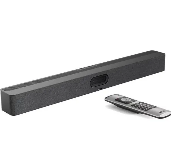 Yealink MeetingBar A50-010 Barre vidéo tout-en-un pour les pièces de taille moyenne à grande - Offre groupée avec la télécommande VCR11