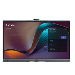 Yealink MeetingBoard 75 Pro 75" Solution tout-en-un 4K avec écran tactile, 3 caméras 50 MP et 16 micros MEMS pour salles de taille moyenne