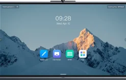 Yealink MeetingBoard C appareil de visioconférence tout-en-un 4K de 65 pouces pour les salles de réunion de petite à moyenne taille et les espaces ouverts