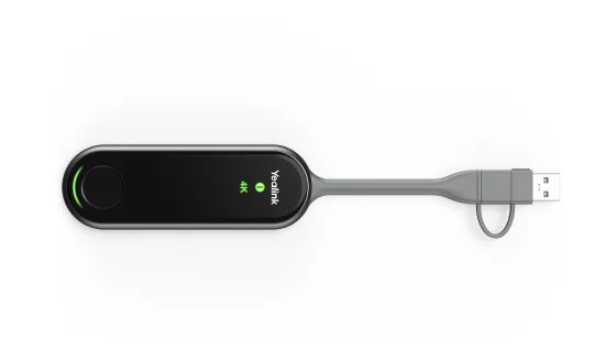 Yealink PA20 Pod de partage sans fil pour le partage de contenu sans fil via Plug-and-Play via USB-A et USB-C