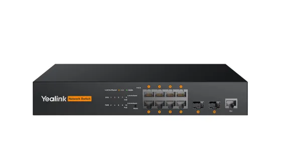 Yealink RCH80 Commutateur AV 8 ports L2