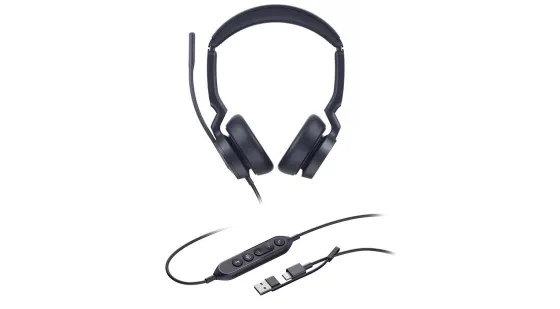 Yealink UH46 Casque filaire double USB-C/A