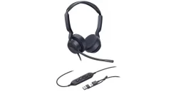 Yealink UH42 Casque filaire double USB-C/A | Certifié pour Microsoft Teams