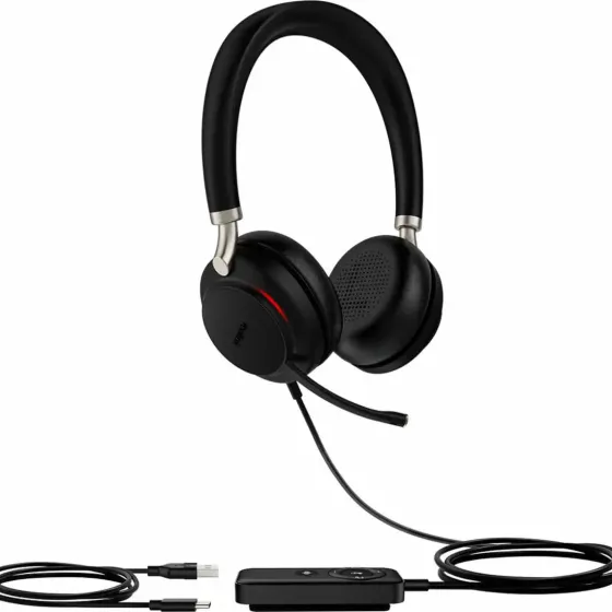 Yealink UH48 Dual Teams USB-C/A - casque stéréo filaire certifié pour les plateformes UC