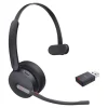 Yealink WH64 - Micro-casque mono, Hybrid DECT & Bluetooth, Standard