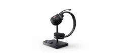 Yealink WH62 - Micro-casque stéréo DECT sans fil, certifié Microsoft Teams (avec station de travail)