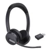Yealink WH64 - Micro-casque stéréo, Hybrid DECT & Bluetooth, certifié pour Microsoft Teams