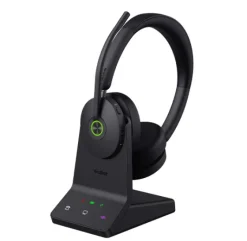 Yealink WH68 Casque sans fil double DECT et Bluetooth | UC | avec station de travail