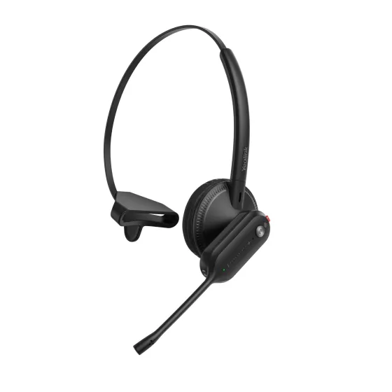 Yealink WH63 E2 casque mono DECT sans fil convertible | avec station de base | certifié pour Microsoft Teams